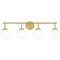 Quoizel Eloise Bath 4 Lights Aged Brass. ELO8633AB - alternate 1